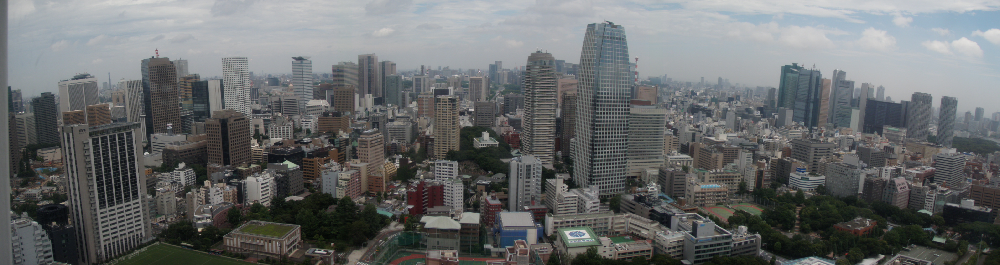 Tokyo city view from Tokyo Tower